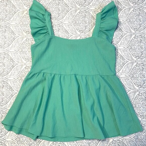 LILY Ruffle Top - Picture 1 of 5